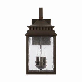 Sutter Creek 3-Light Outdoor Wall LanternWeatherproof outdoor lighting