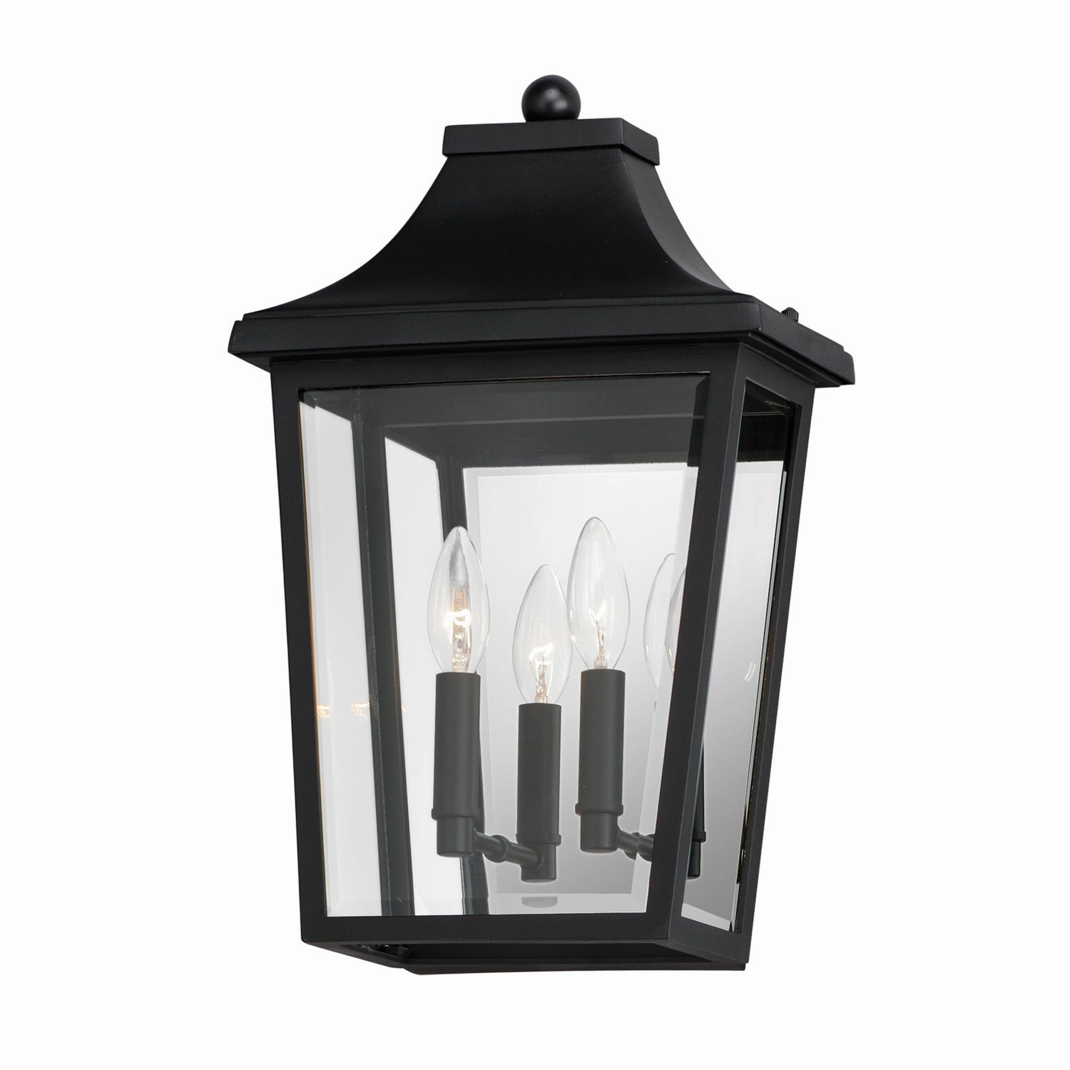 Sutton Place VX Two Light Pocket Sconce BlackOutdoor wall sconces with motion sensor