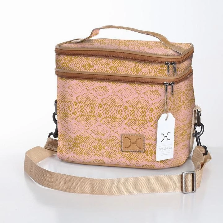 Thandana Laminated Fabric Double Decker Cooler Bag Flash Offer Today Today Only Hot Pick