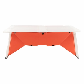 SwitchTable heavy-duty garden utility cart with handle