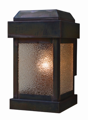 Sydney One Light Wall Mount Raw CopperOutdoor wall sconces with motion sensor