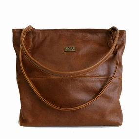 Save Big Online Clearance Sale Now Tan Leather Goods - Ashley Leather Handbag | Pecan