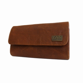 Exclusive Online Deal Tan Leather Goods - Lauren Leather Ladies Wallet | Pecan