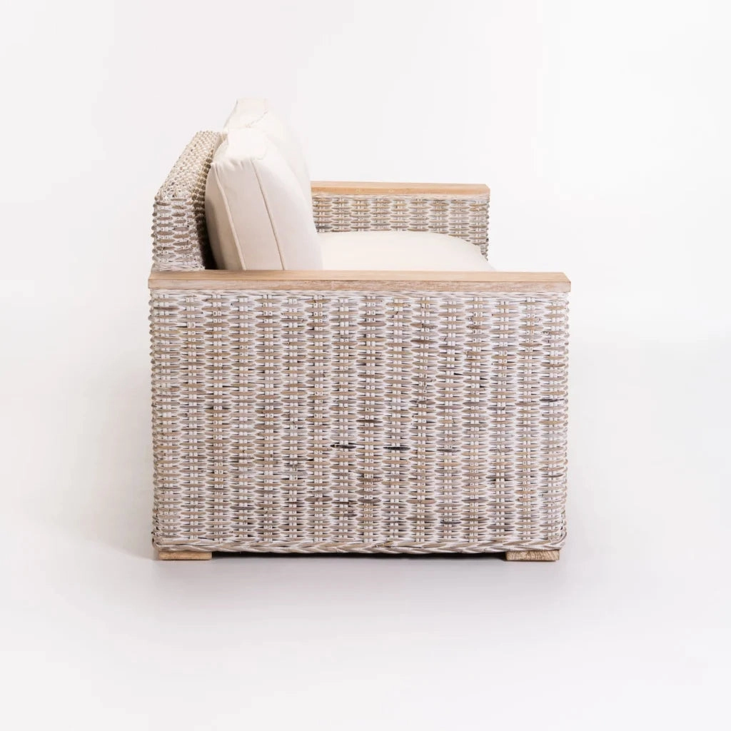 TEGAL KUBU WHITEWASH 2.5 SEATER COUCH