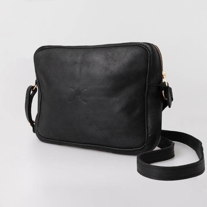 Thandana Boxy Leather Sling Handbag Hot Picks Today