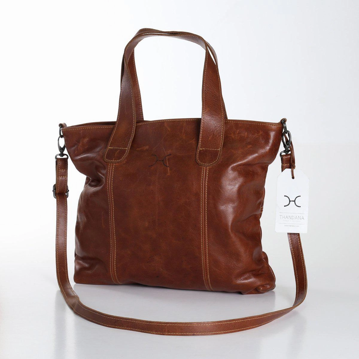 Grab Todays Deal Price Slash Today Thandana Jax Leather Handbag