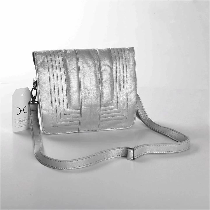 Save Today Only Thandana Katie Metallic Leather Sling Clutch