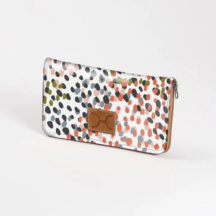 Thandana Ladies Laminated Large Fabric Purse Weekend Sale Special Trending Offer Today