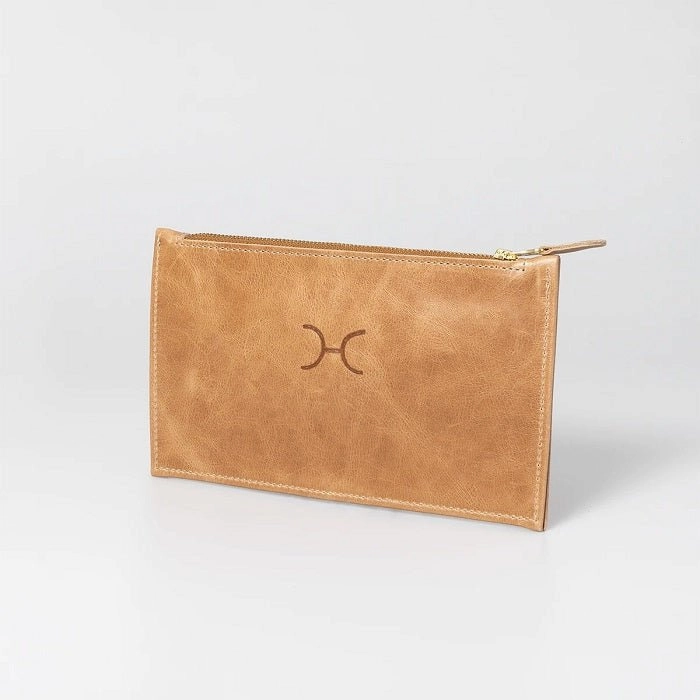Clearance Event Alert Shop Todays Picks Thandana Ladies Leather Double Gold Zip Pouch Purse