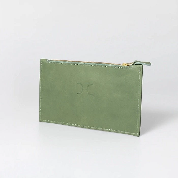 Thandana Ladies Leather Double Gold Zip Pouch Purse Price Drop Today Flash Pick Today