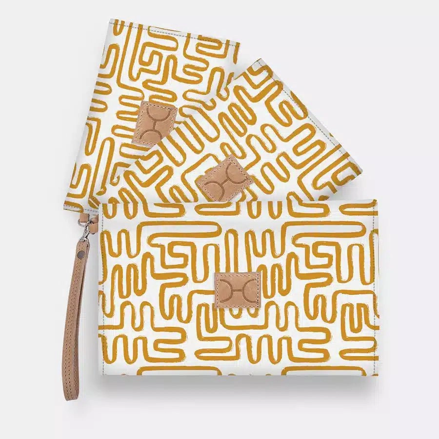Todays Steal Thandana Laminated Fabric 3In1 Accessory Pouches