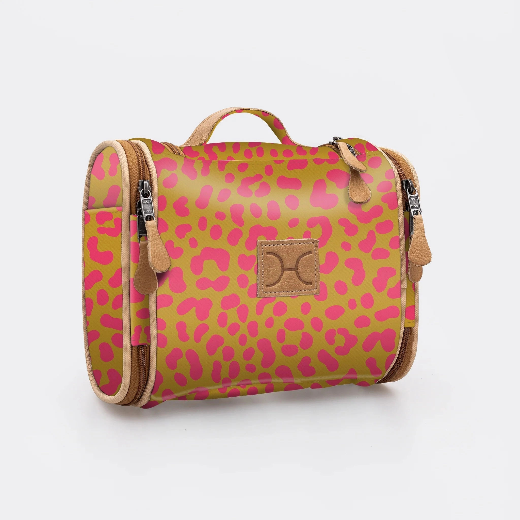 Thandana Laminated Fabric Compact Travel Vanity Bag Flash Deal Alert