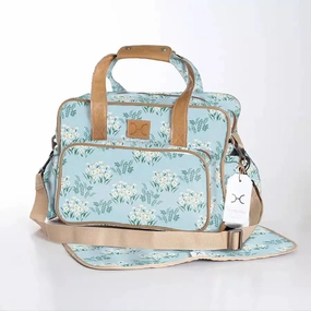 MustShop Sale Thandana Laminated Fabric Nappy Bag | Multiple Colour Options