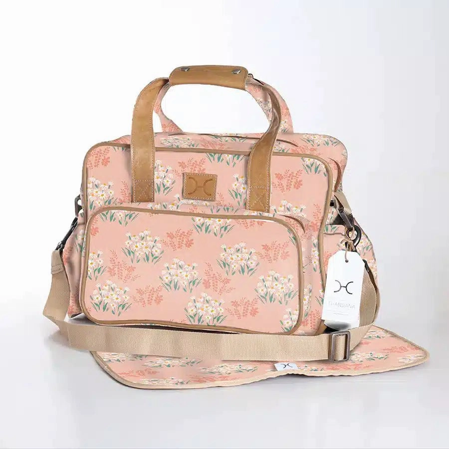 Thandana Laminated Fabric Nappy Bag | Multiple Colour Options Flash Sale Alert