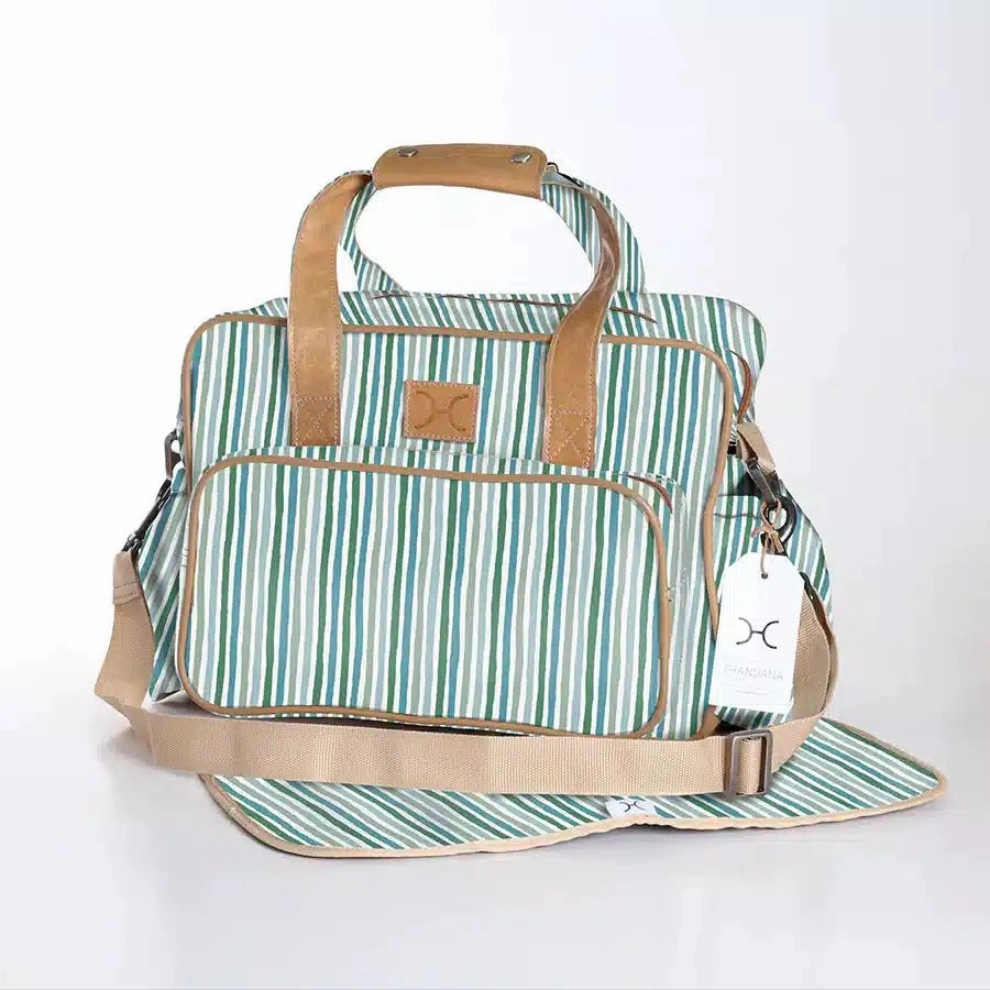 Thandana Laminated Fabric Nappy Bag | Multiple Colour Options Clearance Sale Grab It Now