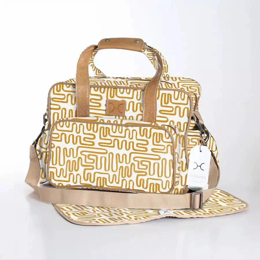 Save More Now Special Surprise Sale Thandana Laminated Fabric Nappy Bag | Multiple Colour Options