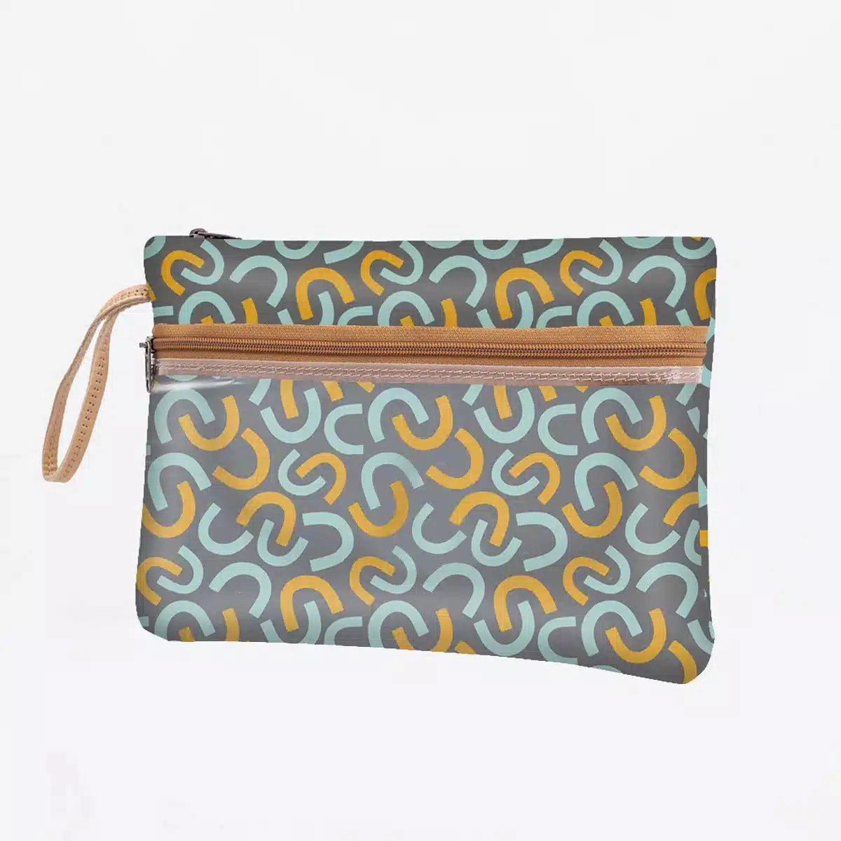 Thandana Laminated Fabric Sticky Fingers Clear Pouch Surprise Discount Today Dont Miss Out