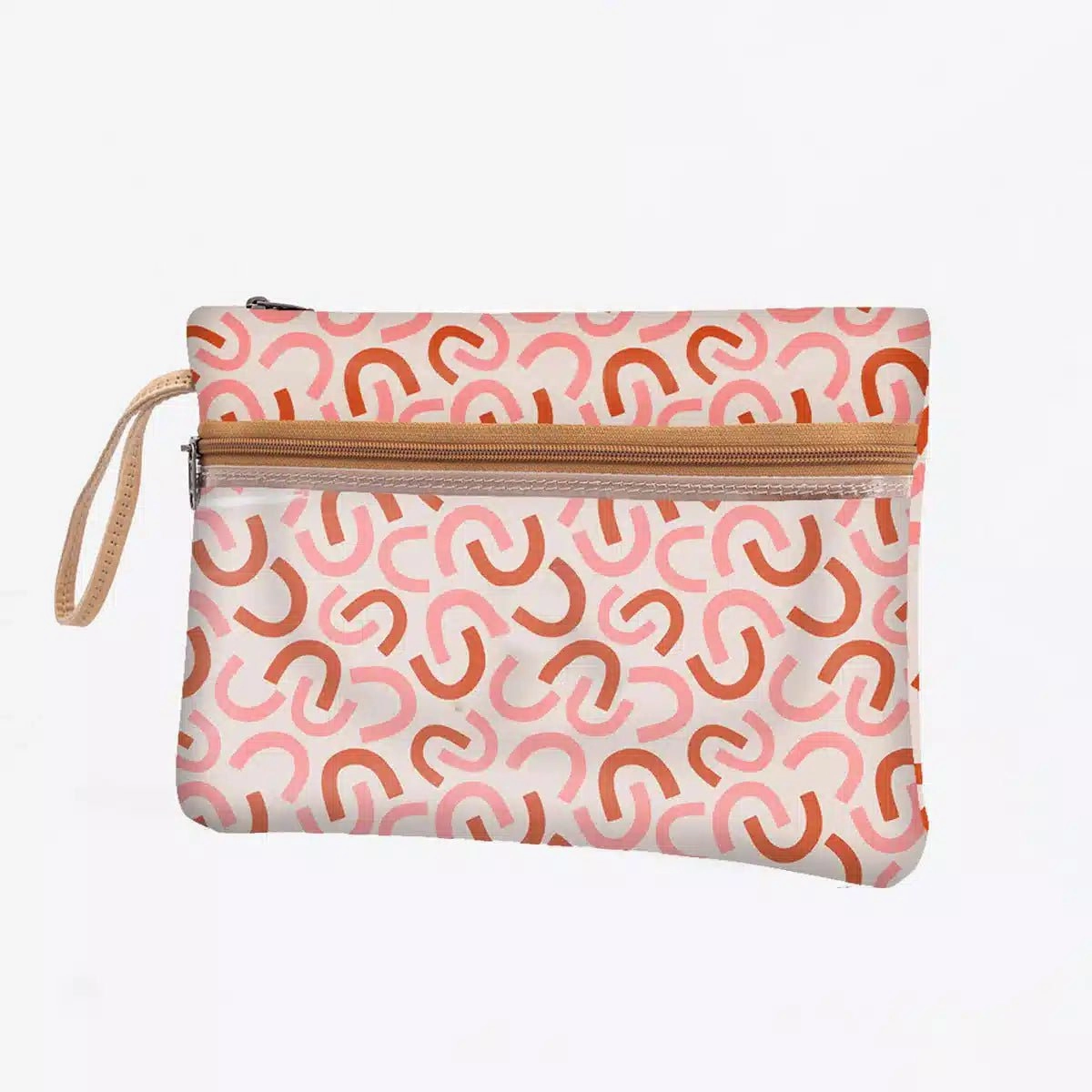 Thandana Laminated Fabric Sticky Fingers Clear Pouch Dont Miss Hot Deals
