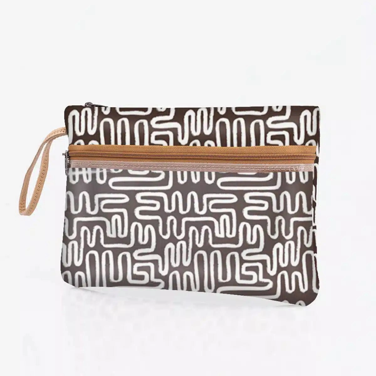 Limited Time Hot Deal Mega Online Discount Thandana Laminated Fabric Sticky Fingers Clear Pouch