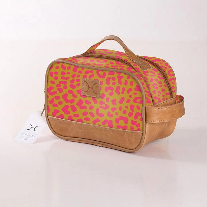 Thandana Laminated Fabric Vanity Bag Dont Miss Big Savings