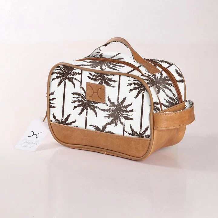 Thandana Laminated Fabric Vanity Bag Best Seller Deal