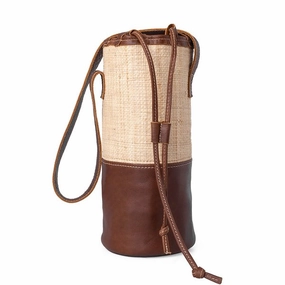 Thandana Leather Banana Leaf Wine Cooler Perfect Gift Offer
