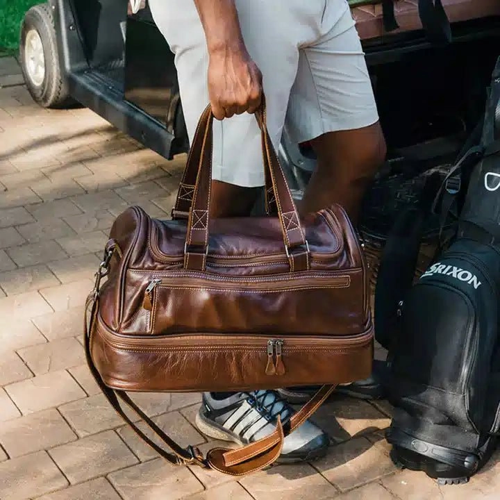 Clearance Event Today Thandana Leather Golf Bag