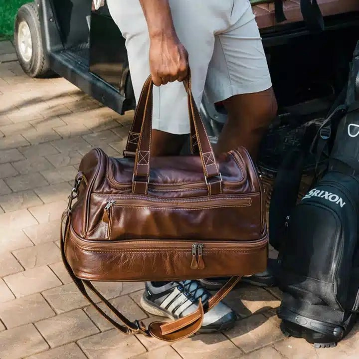 Steal the Deal Now Thandana Leather Golf Bag