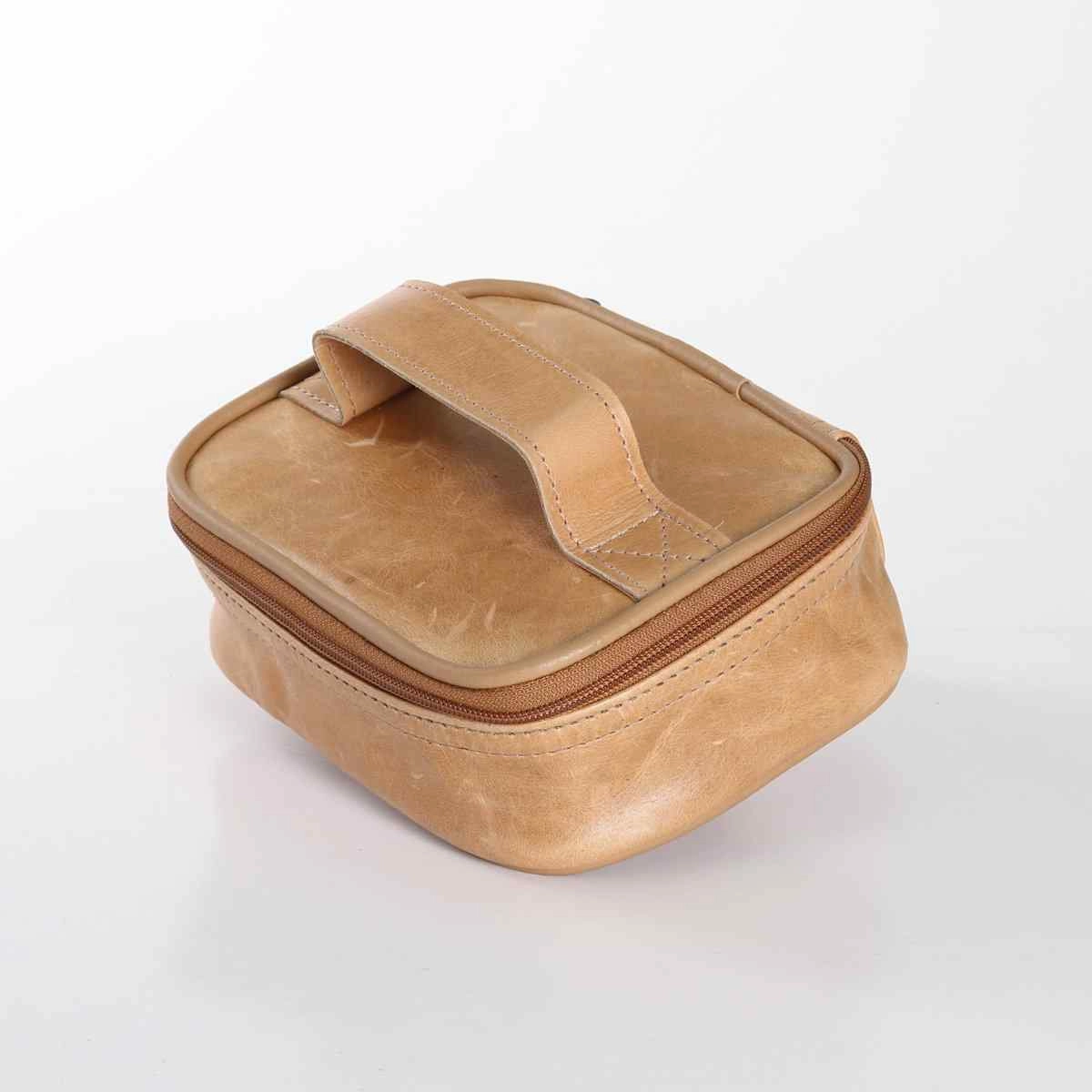 Thandana Leather Single Toiletry Case Daily Special Offer Online Deal Frenzy