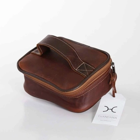 Save Big Online Price Drop Alert Thandana Leather Single Toiletry Case