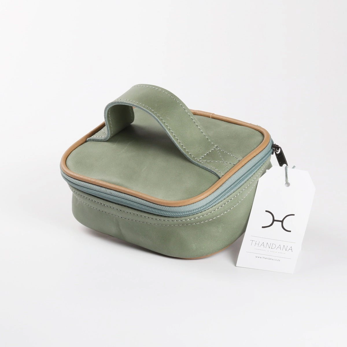 Dont Miss Big Savings Thandana Leather Single Toiletry Case