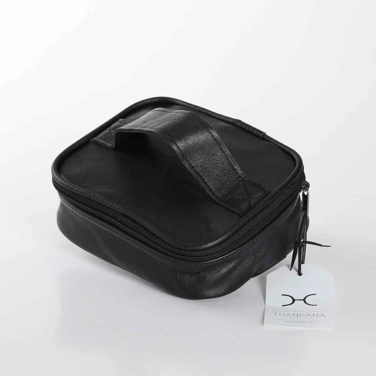 Shop Smart Deals Thandana Leather Single Toiletry Case