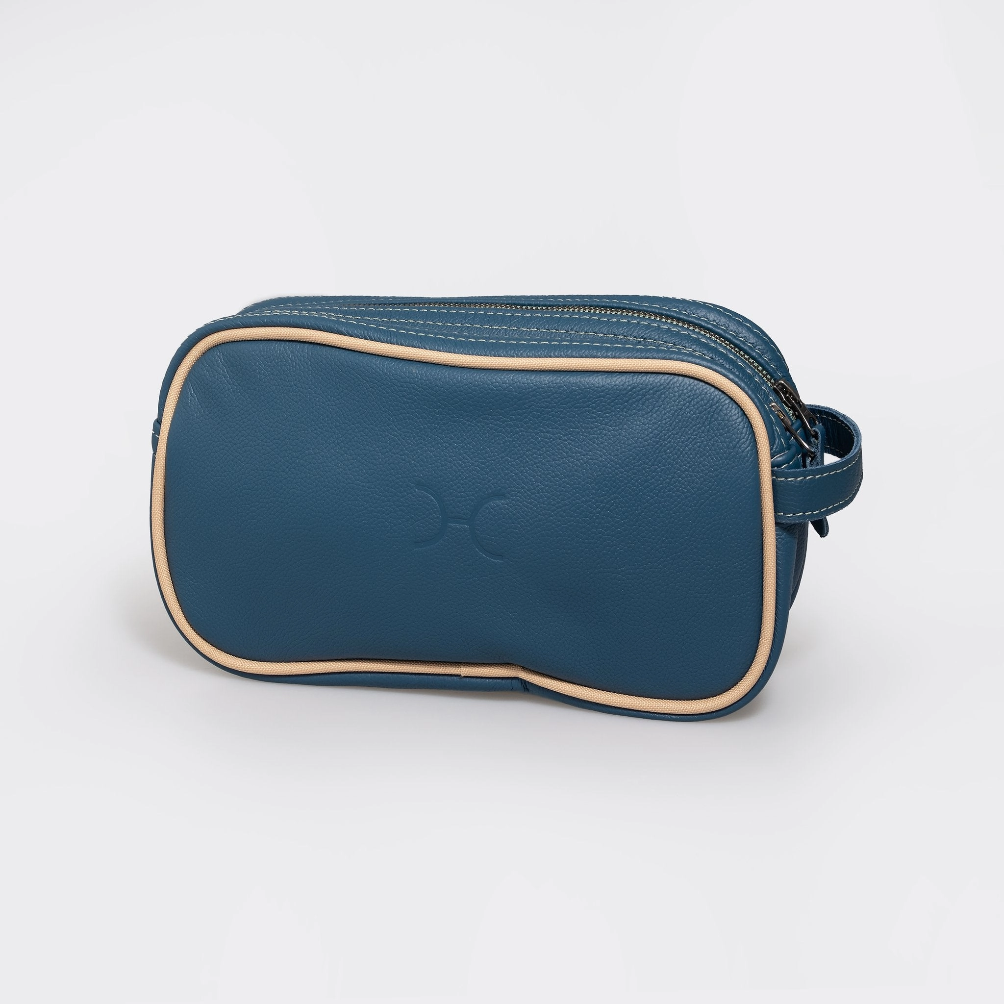 Shop the Savings Thandana Mens Double Zip Vanity Leather Case