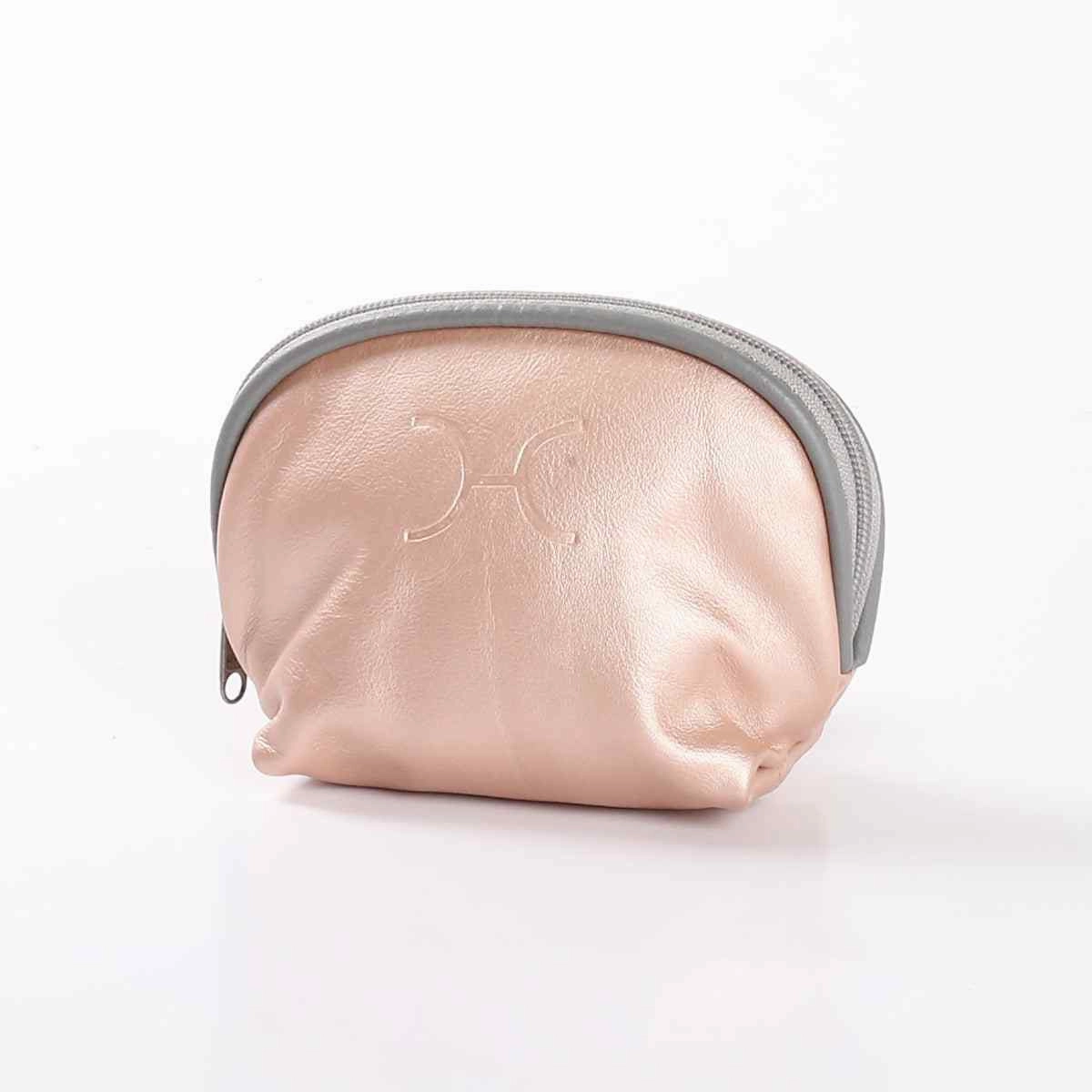 Thandana Metallic Leather Makeup Pouch Shop the Savings Now