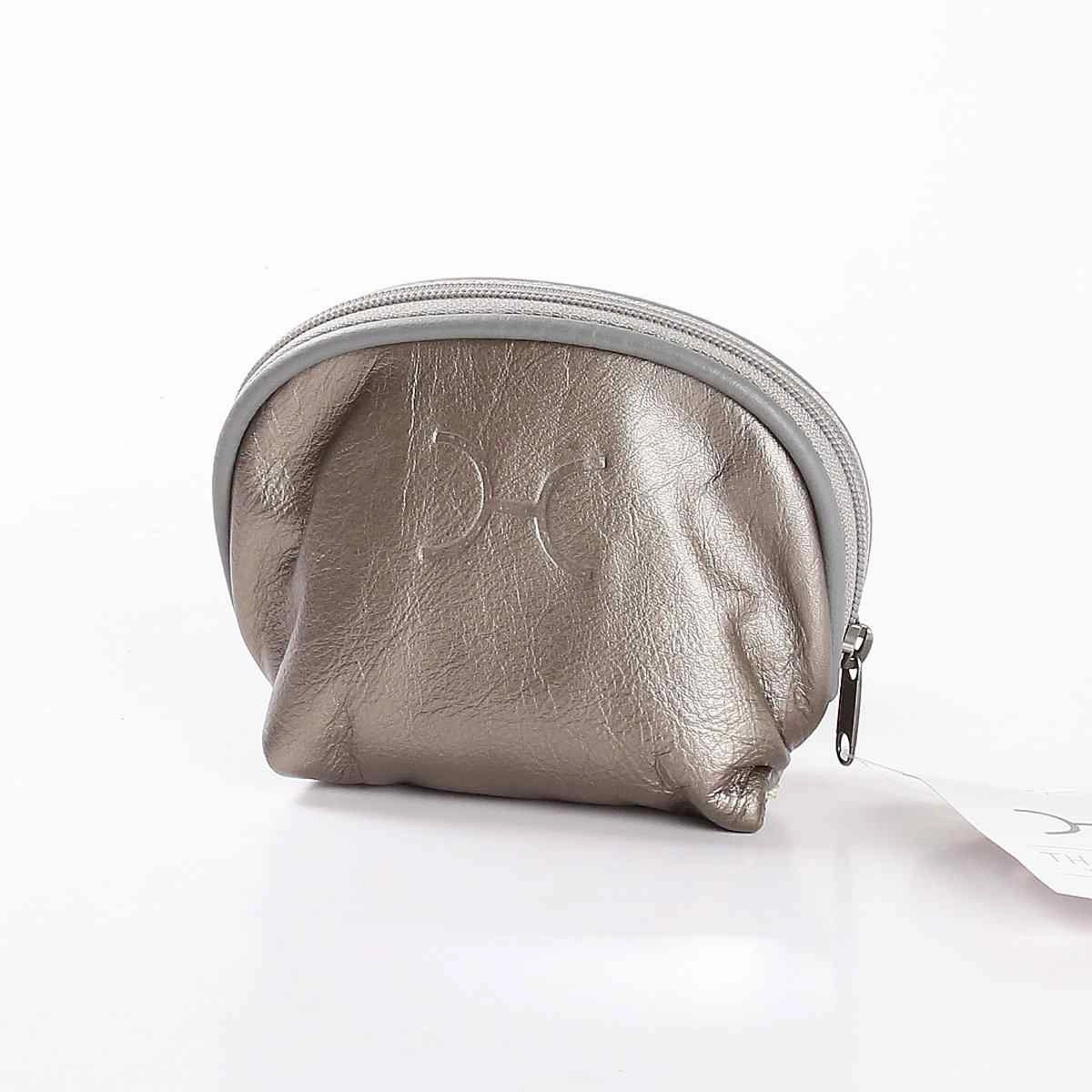 Thandana Metallic Leather Makeup Pouch Online Exclusive Deal