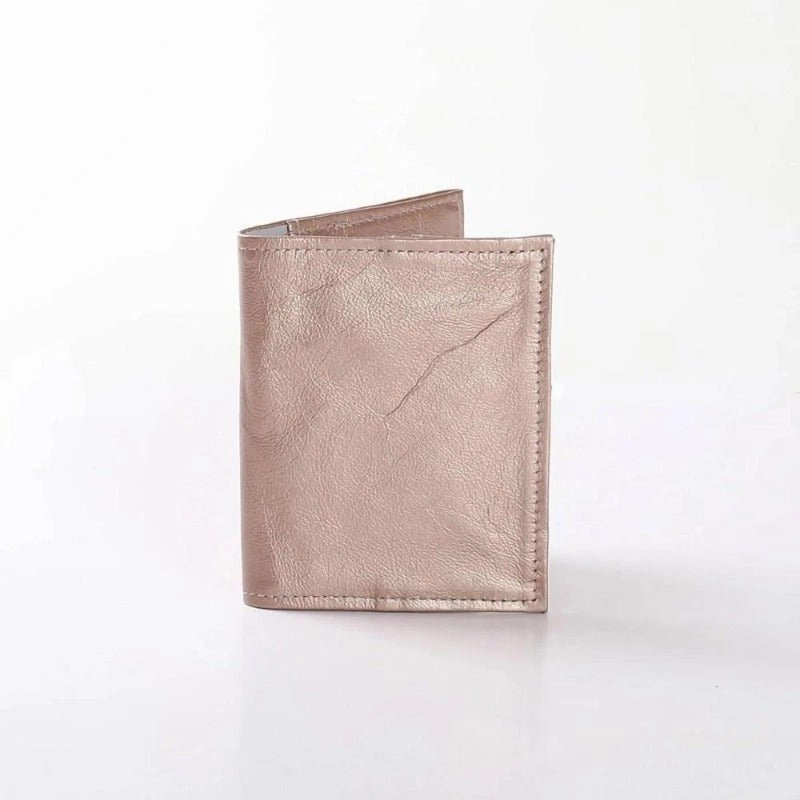 Thandana Metallic Leather Passport Holder Sale Ending Soon Limited Stock Offer