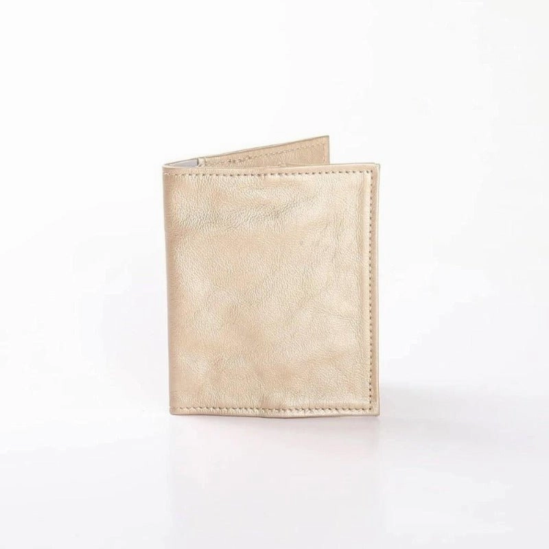 Mega Discount Today Thandana Metallic Leather Passport Holder