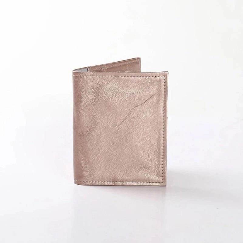 Special Price Offer Thandana Metallic Leather Passport Holder