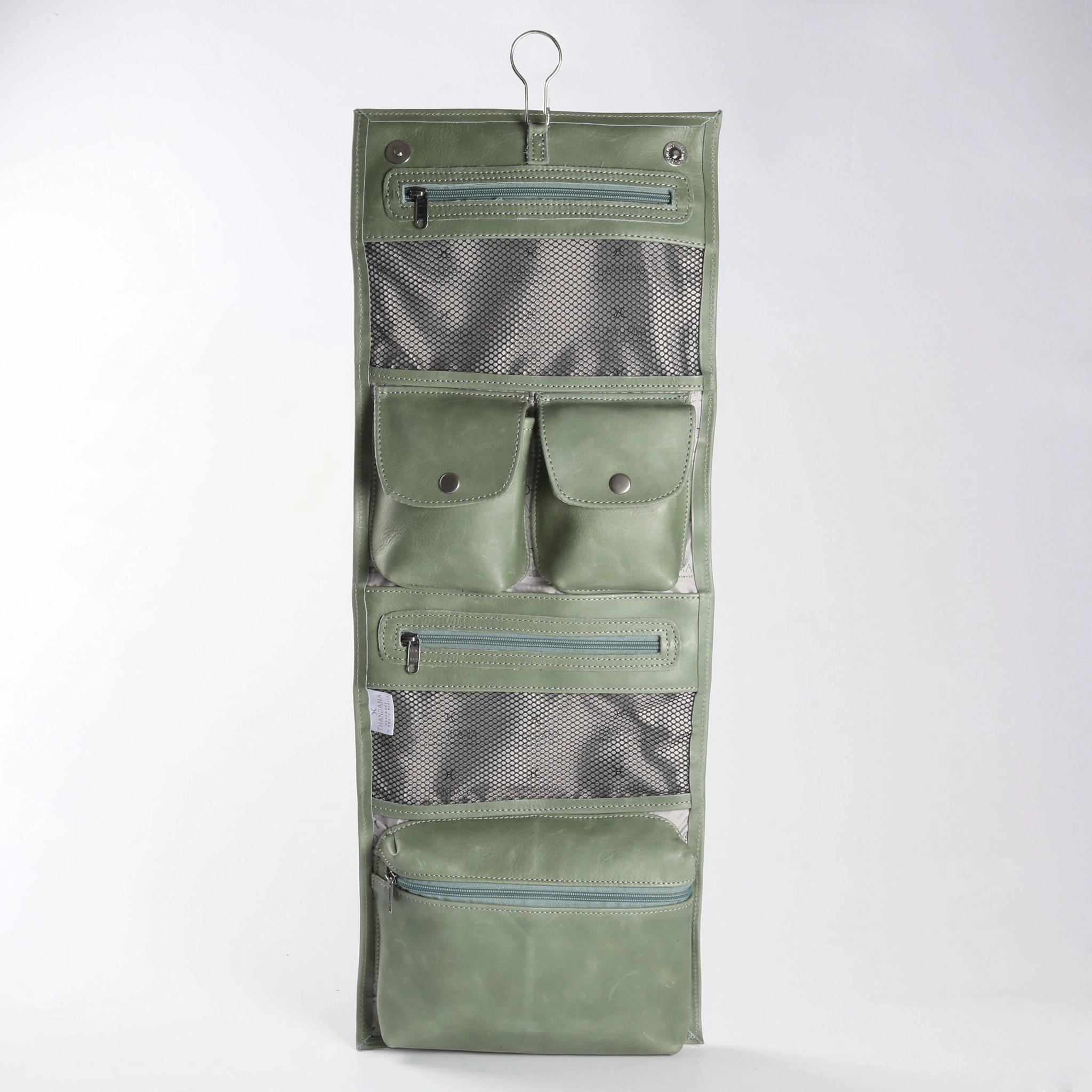 Thandana Roll Up Leather Toiletry Bag With Hook Flash Pick Today Shop Todays Picks