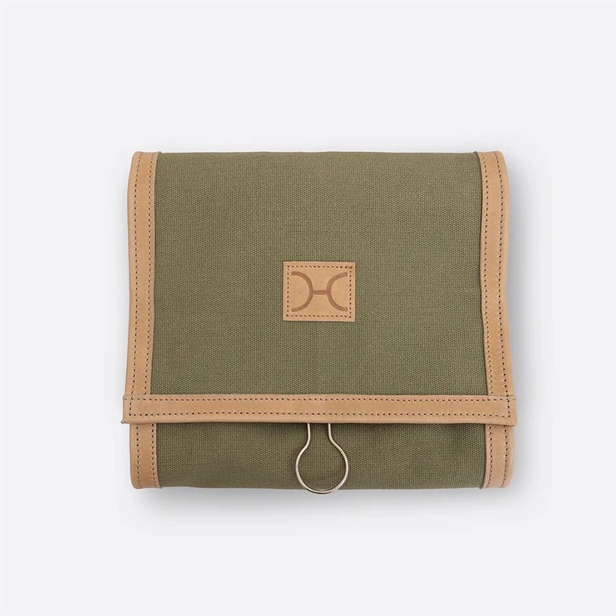Thandana Roll Up Wax Canvas Toiletry Bag With Hook Grab It Before Gone