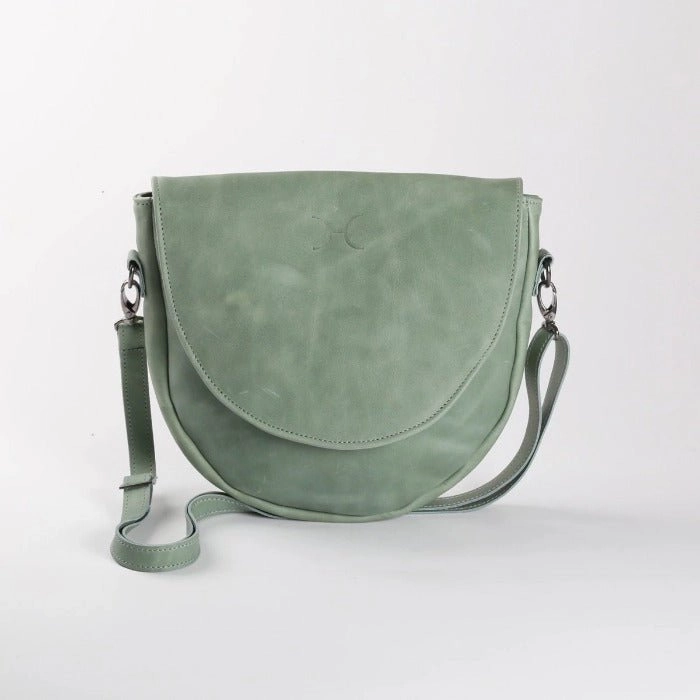 Steal the Deal Now Thandana Saddle Leather Handbag