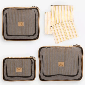 Save Big Online Gift Sale Event Thandana Travel Luggage Organizer Pods - 6 Piece Set | Hey Saylor - Blush