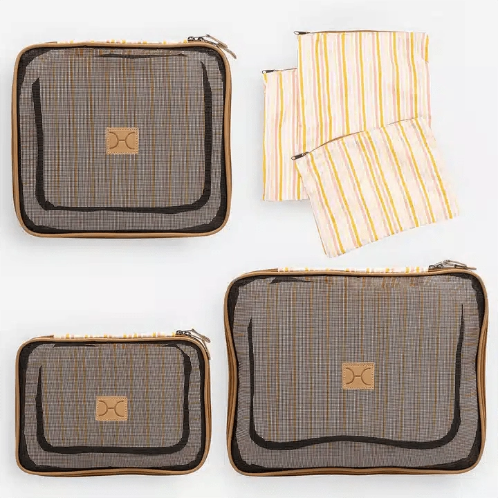 Save Big Online Gift Sale Event Thandana Travel Luggage Organizer Pods - 6 Piece Set | Hey Saylor - Blush