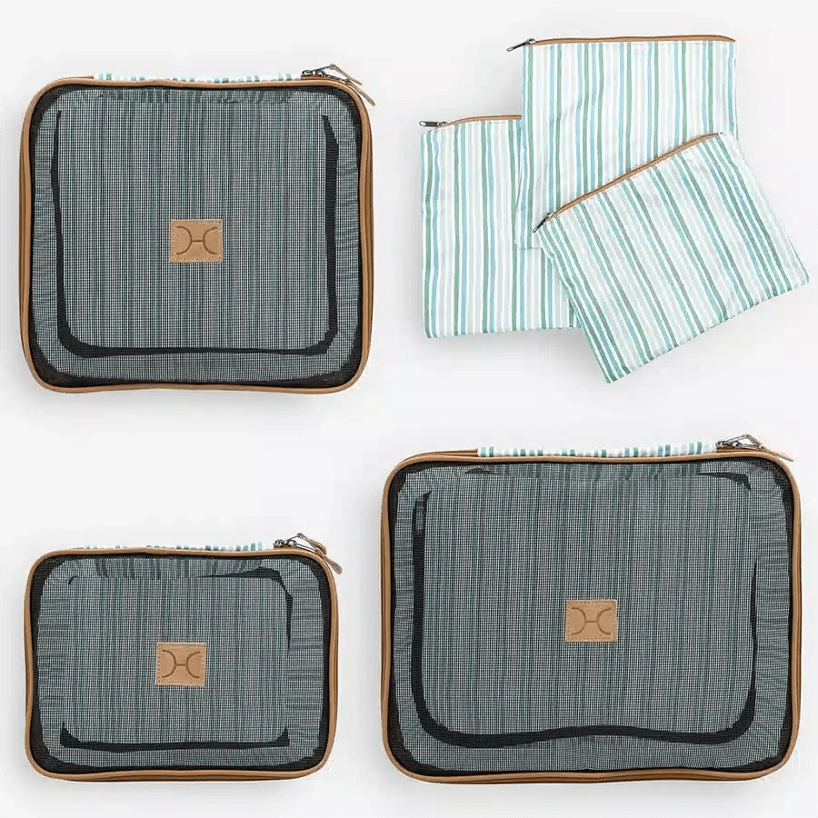 Thandana Travel Luggage Organizer Pods - 6 Piece Set | Hey Saylor - Sage MustHave Gift Ideas Hot Offer Frenzy
