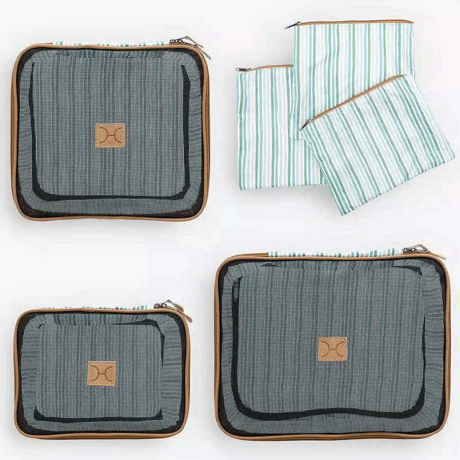 Flash Pick Today MustShop Sale Thandana Travel Luggage Organizer Pods - 6 Piece Set | Hey Saylor - Sage