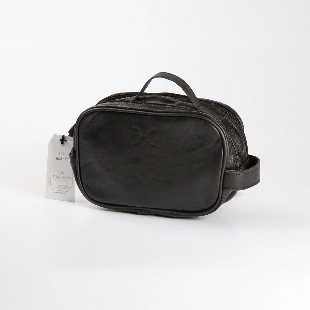 Thandana Unisex Leather Vanity Case Limited Edition Offer Clearance Event