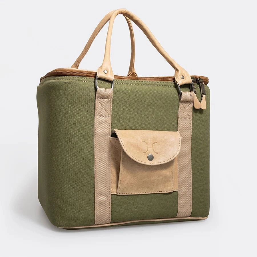 Thandana Wax Canvas & Leather 25L Box Cooler GiftWorthy Sale