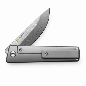 The Chapter 2 | Titanium   Damasteel SMALL DEFECT SALE heavy-duty garden utility cart with handle