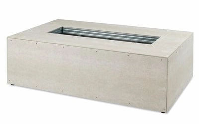 The Outdoor GreatRoom Company 60 Inch Linear Ready To Finish Fire Pit Table Kit RTF60TL-Kportable outdoor fire pit with lid