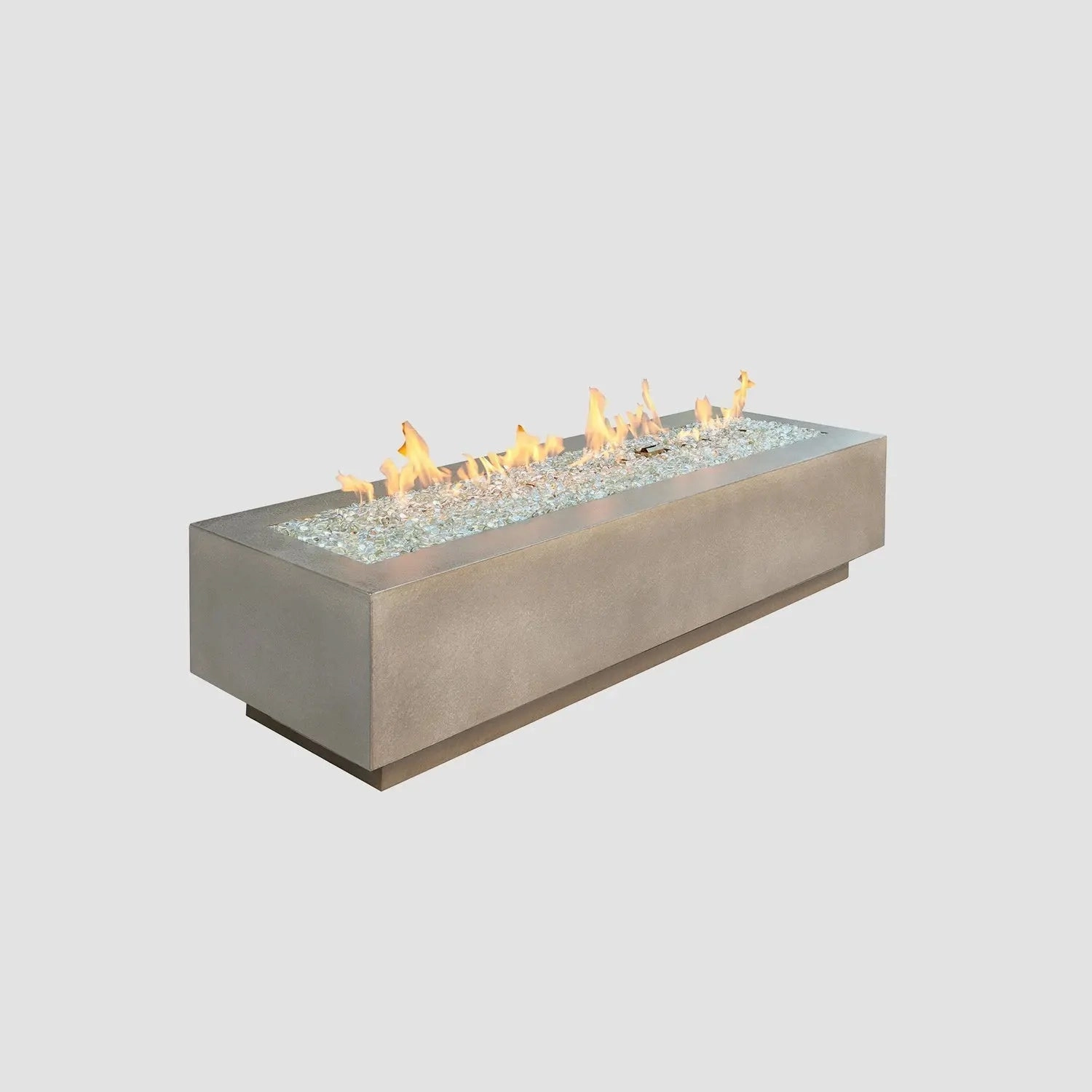 The Outdoor GreatRoom Company Cove 54-Inch Linear Gas Fire Pit Table